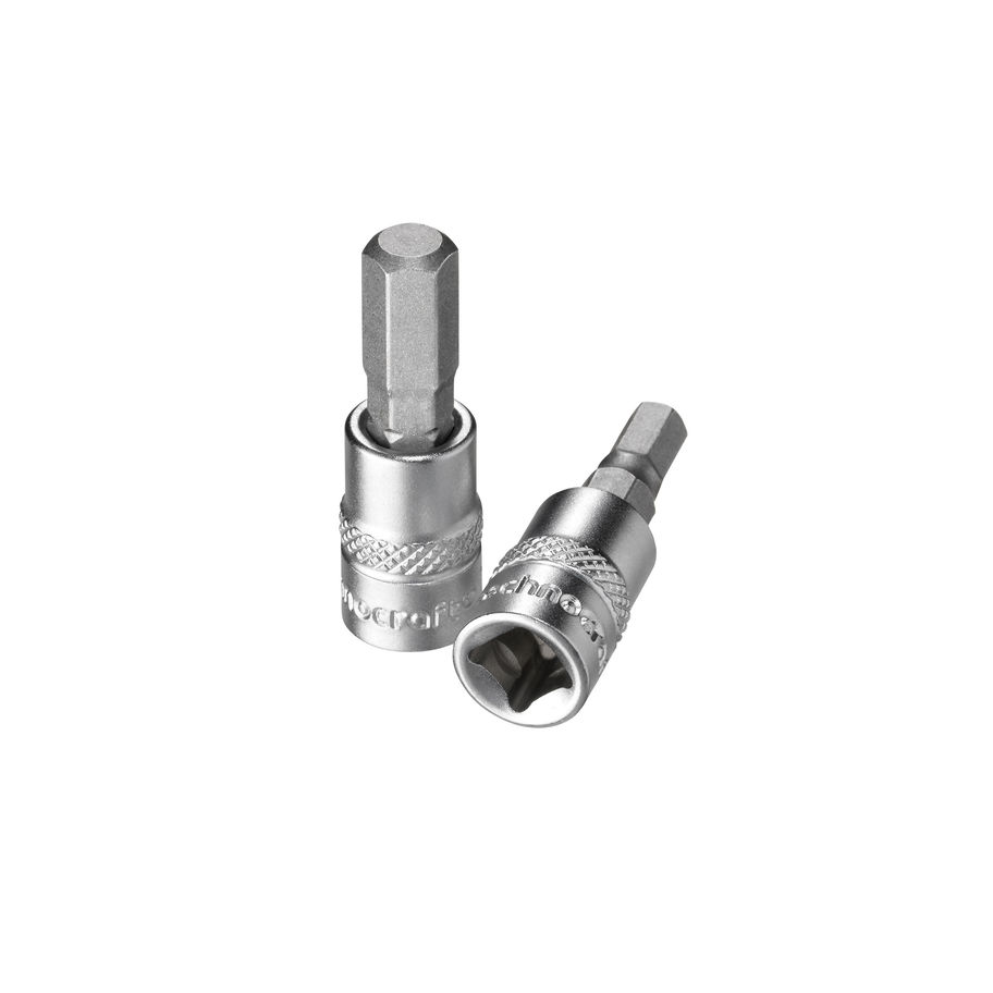technocraft Innensechskant Schrauben-Einsatz 1/4" 3 mm