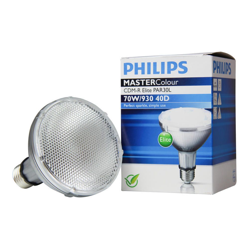 Philips MASTERColour CDM-R Elite 70W 930 E27 PAR30L 40D | Warmweiß - Beste Farbwiedergabe