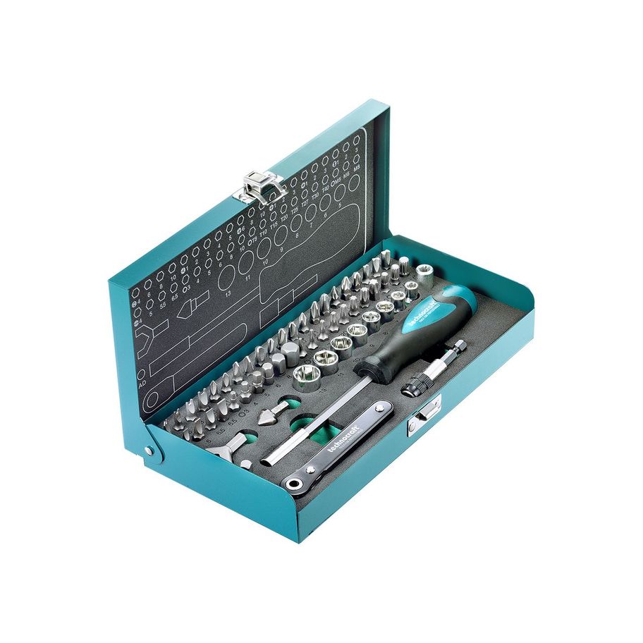 technocraft Bits- + Steckschlüssel-Satz 57tlg