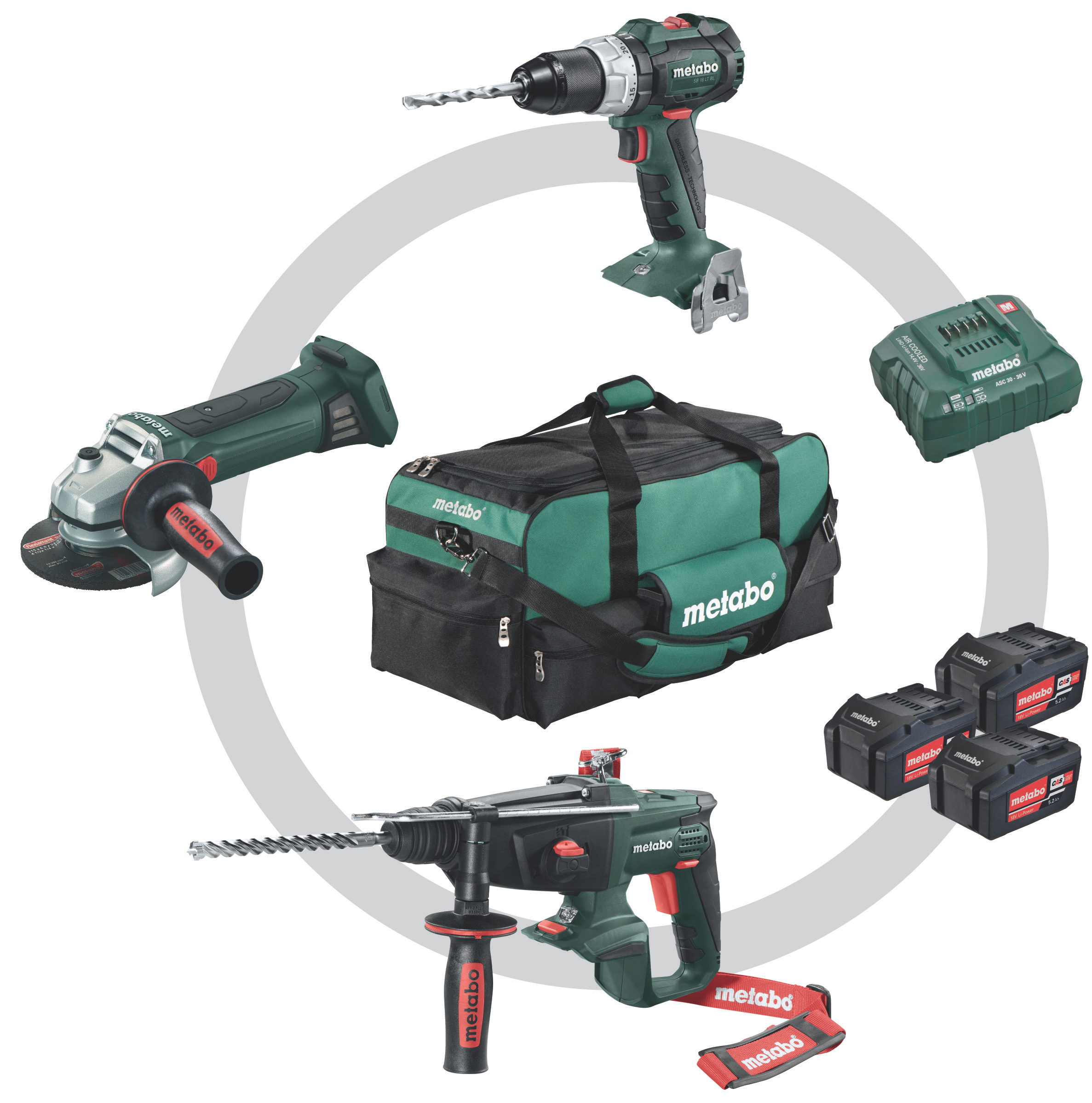 Metabo Combo Set Bauhandwerk 3.1