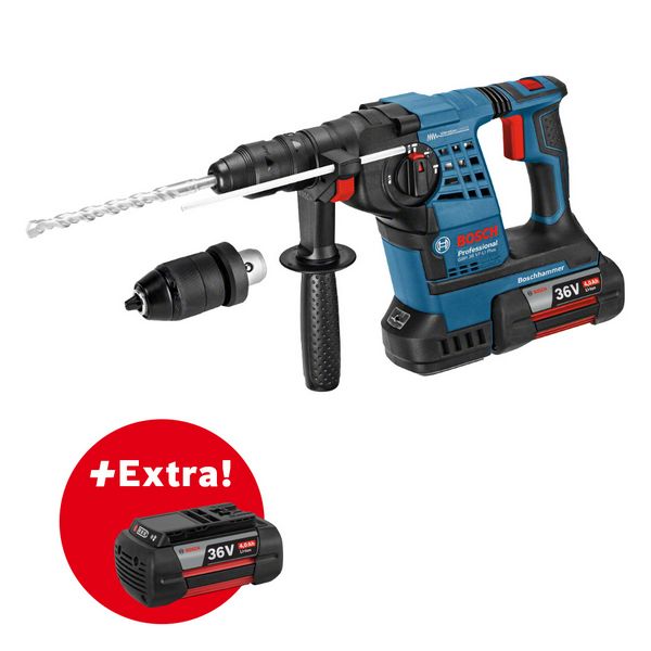 Bosch Bohrhammer GBH 36 VF-LI Professional SDS plus