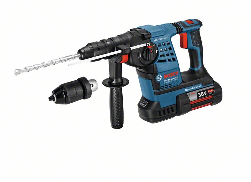 Bosch Bohrhammer GBH 36 V-LI Plus Professional SDS plus