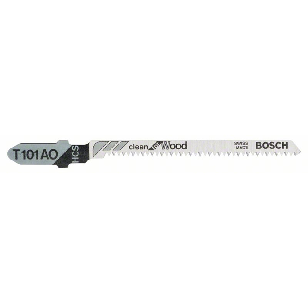 Bosch Stichsägeblatt T 101 AO Clean for Wood 5 VPE