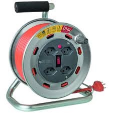 STERO LOOP ME Kabelrolle Gr.00 si/gr 4xT13 15m Td 3x1.5mm2