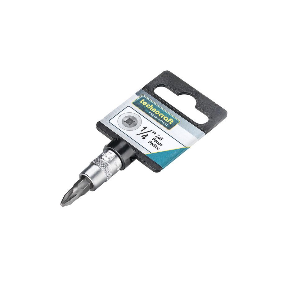 technocraft Pozidrive-Schrauben-Einsatz 1/4" PZ3