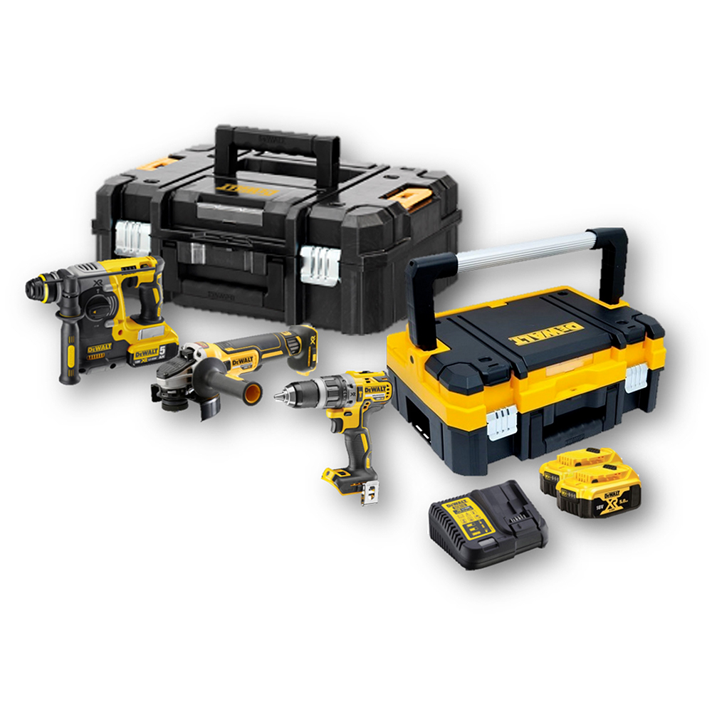 DeWalt DCK306P2T 3-Tool Set 18V 5,0 Ah