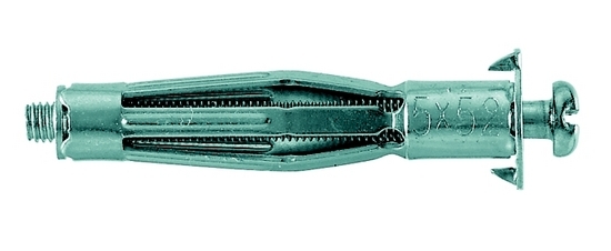 fischer Hohlraum-Dübel mit Schraube Stahl zn HM 5x65 S