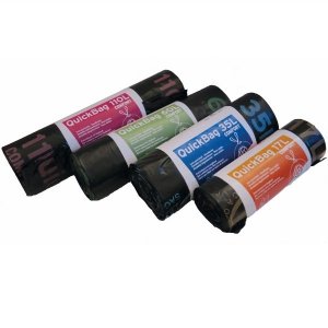 Abfallsack QB schwarz OKS 17 Liter