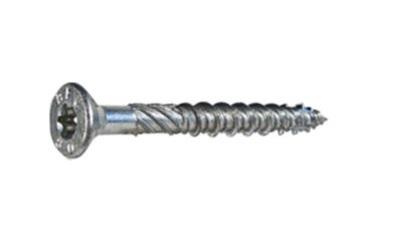 Spannplattenschrauben 5x100mm X25 mit Fräsrippen