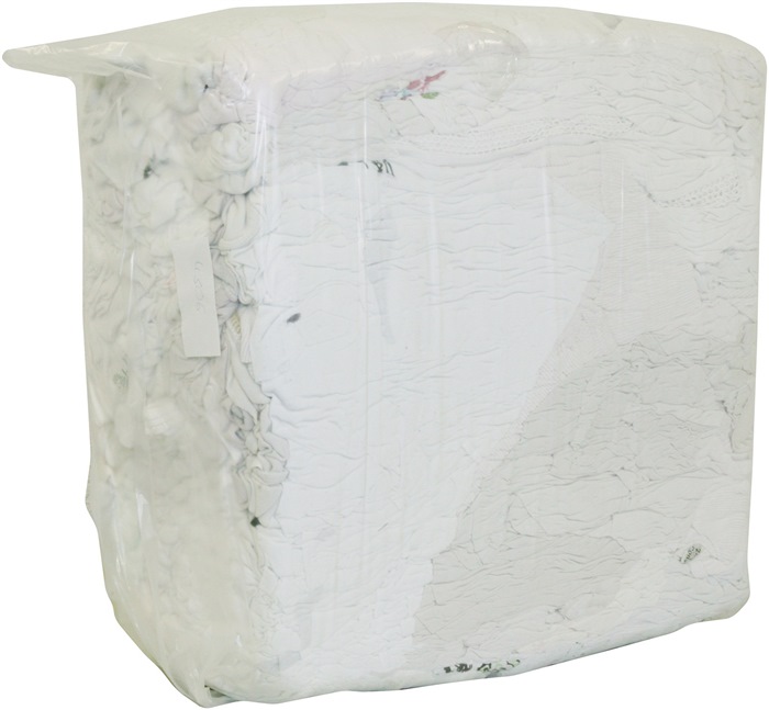 Putzlappen Baumwolltrikot weiss 10 kg