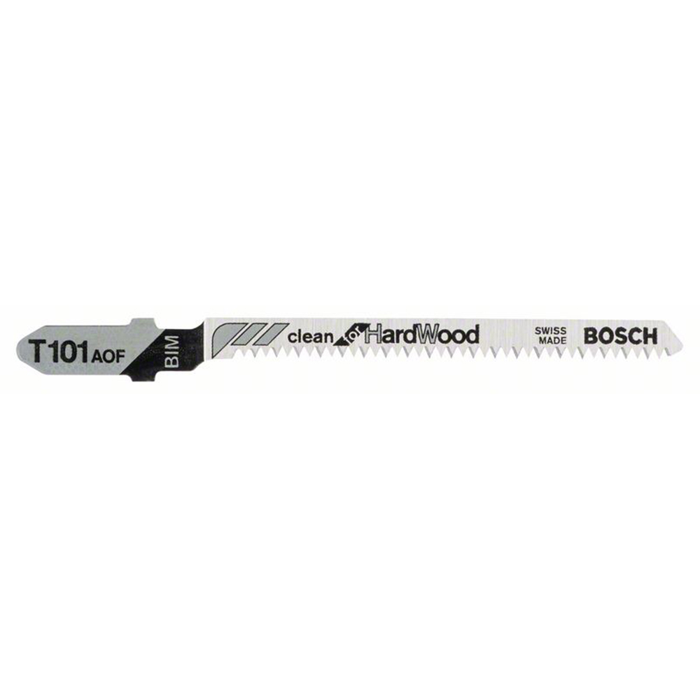 Bosch Stichsägeblatt T 101 AOF Clean for Hard Wood 5 VPE
