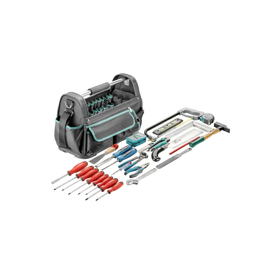 technocraft Polyester-Werkzeugtasche "PRO ROBUST" 66tlg