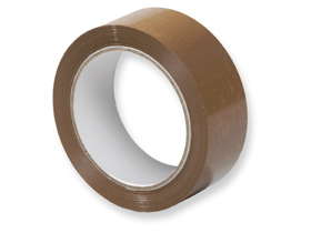 Klebeband PVC Braun 50mm x 66m