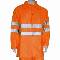 Regenjacke Soft Leuchtorange 50/52