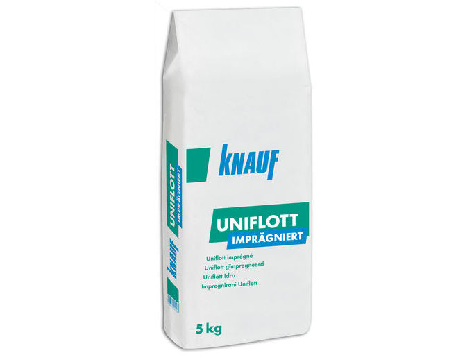 Uniflott imprägniert 5 kg KNAUF

Gips-Spachtelmasse zur Handverspachtelung von Trockenbau-Systemen in Feuchträumen