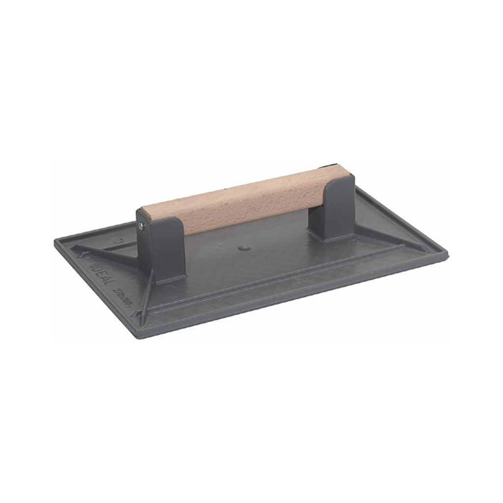 Reibbrett Kunststoff 270x180mm Holzgriff