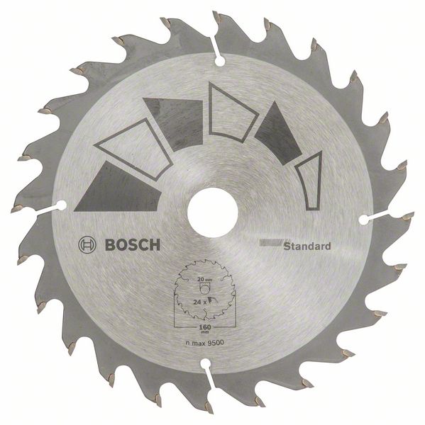 Bosch Best for Wood Kreissägeblatt 160x20x2,2mm 24Z