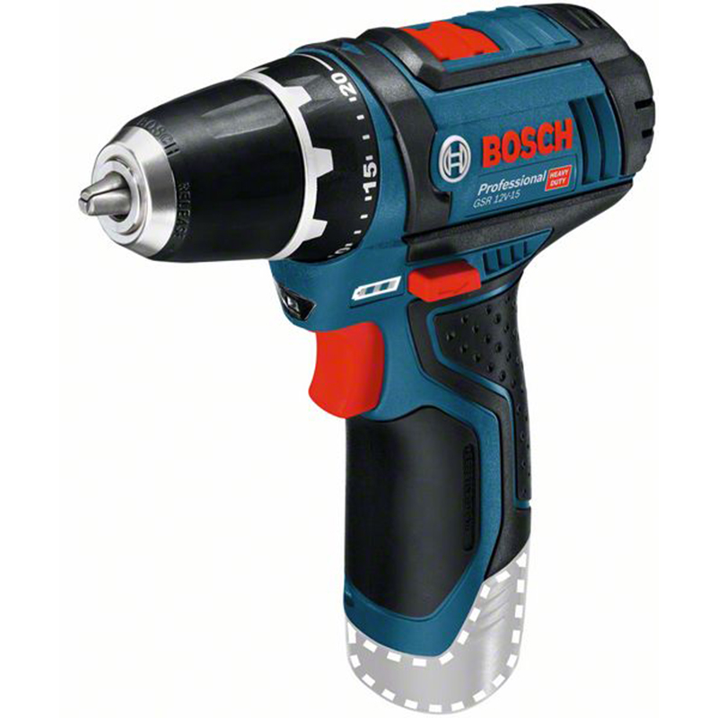Bosch Bohrschrauber GSR 12V-15 Professional solo
