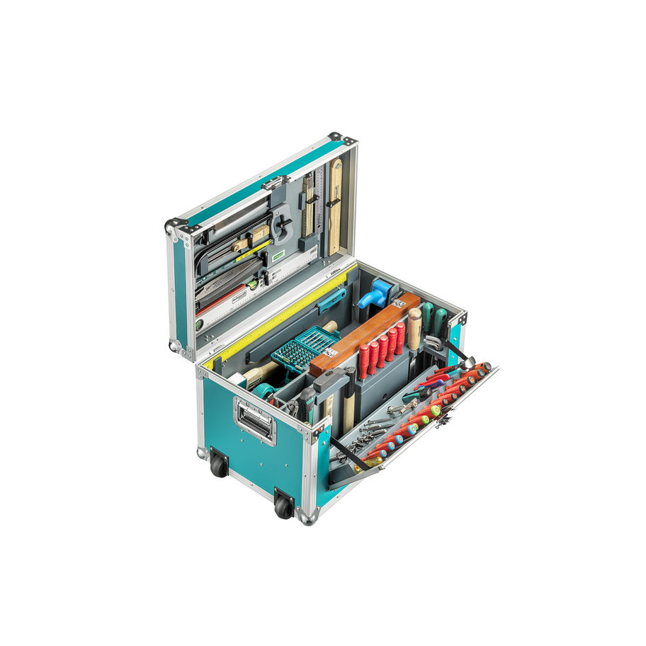 technocraft Leichtbau-Zimmerei Werkzeugkiste 184tlg
