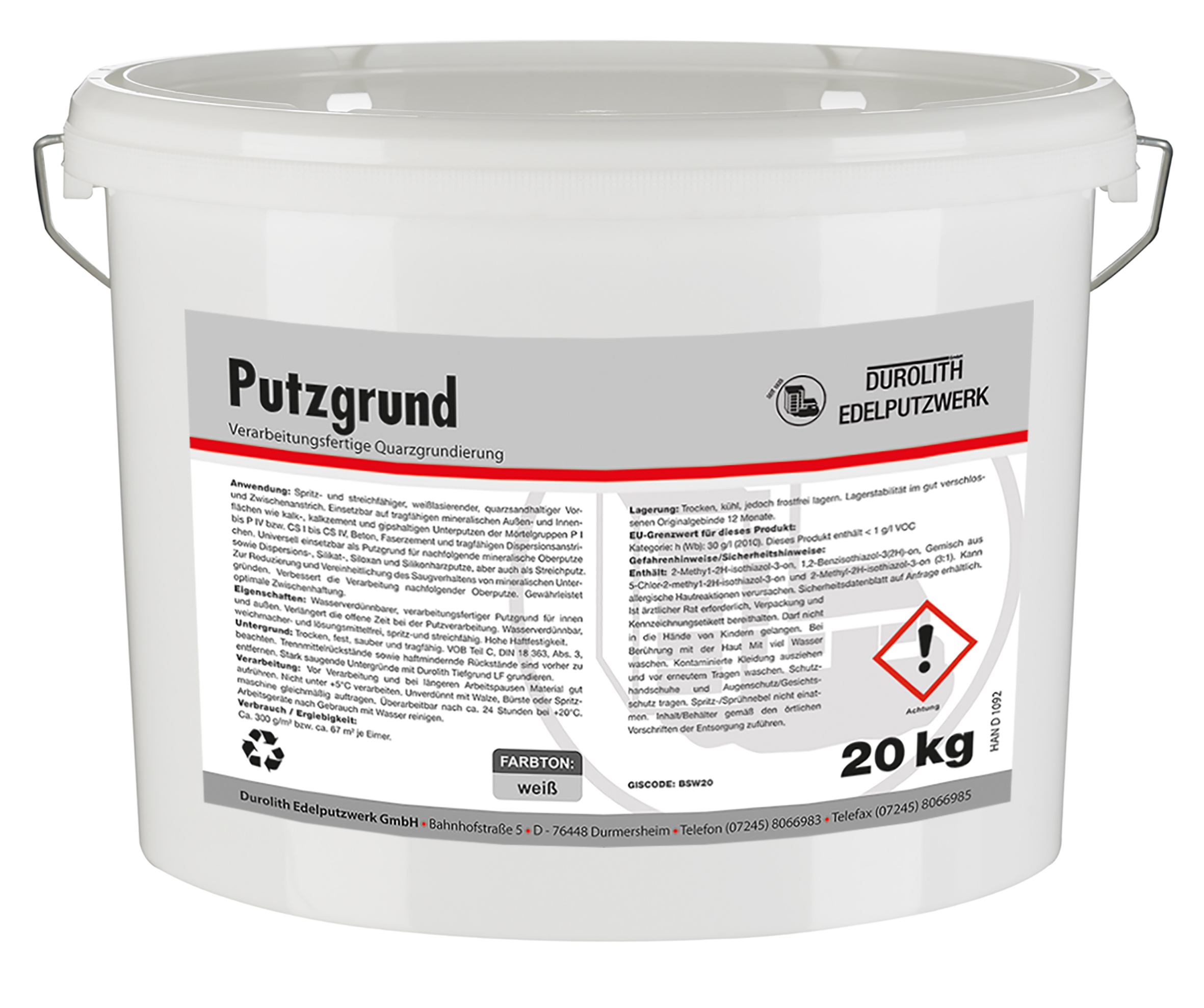 Voranstrich Durolith Eimer 20kg