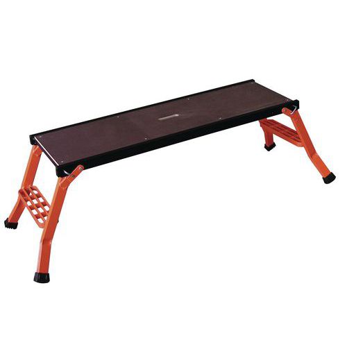 Mondelin Arbeitsplattform Alu 125x42cm