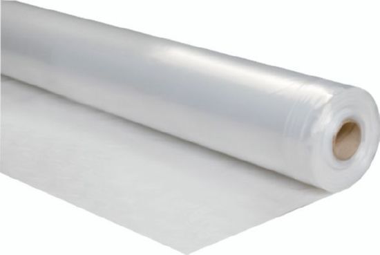 Baufolie naturtransparent 4m x0.15mmx50m