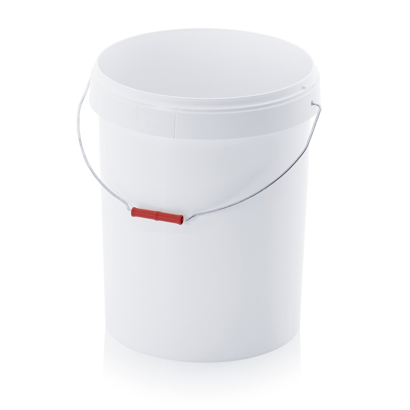 Eimer Rund Kunststoff 15,9 l ohne Deckel, mit Bügel