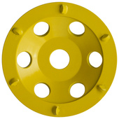 Topfscheibe PKD 125 Gelb