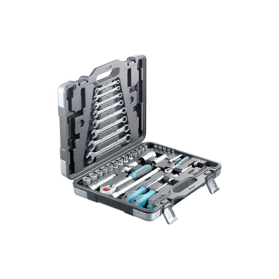 technocraft Steckschlüssel-Satz 1/4"+1/2" 79tlg